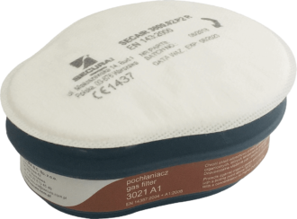Filtro antigas e antipolvere A1P2 SECURA