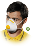 Atemschutzmaske mit EASY-Ventil, FFP1, ohne Metallteile, 20 Stück