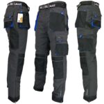 Winter-Arbeitshose bis zur Taille PROFI DARK SKY