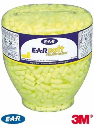 EARSOFT NEON Ohrstöpsel, 1000 Stück