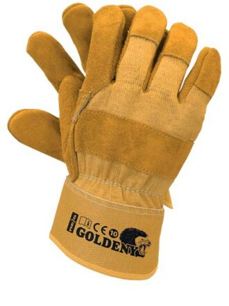 GOLDEN Kombinierte Arbeitshandschuhe aus Leder
