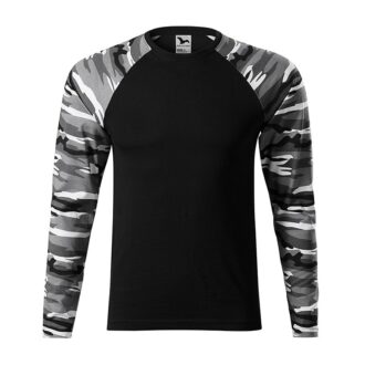 Maglietta mimetica a maniche lunghe 166 GREY