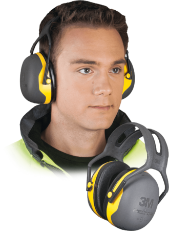 Protezioni auricolari a conchiglia 3M™ Peltor™ X2. 31 dB