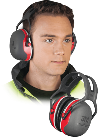 Protezioni auricolari a conchiglia 3M™ Peltor™ X3A 33 dB