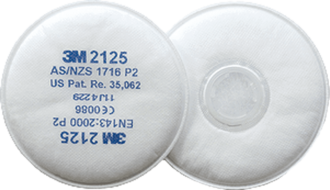 3M™ 2125 P2-Partikelfilter, 2 Stück pro Packung