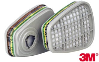 3M™ 6059 ABEK1 Gas- und Dampffilter, 2 Stück pro Packung