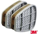 3M™ 6055 A2 Gas- und Dampffilter, 2 Stück pro Packung