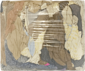 Gepresstes Wischtuch aus Baumwollmischung, 10 kg