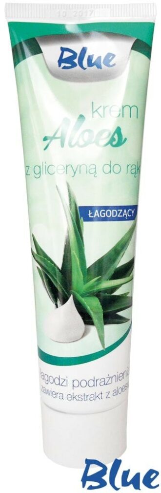Crema igienizzante BLUE all'aloe vera