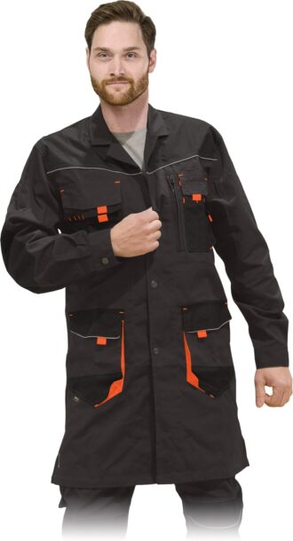 Arbeitskittel PROFI DARK ORANGE  2.0