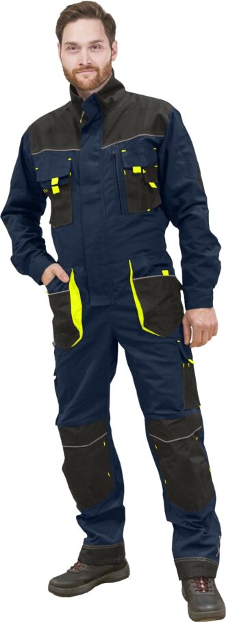 Tuta da lavoro PROFI NAVY GELB 2.0