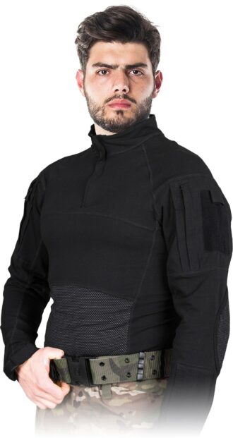 Taktische Funktionsjacke Tactical Guard OSPREY LONG BLACK