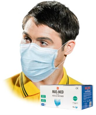 Medizinisch zertifizierte Schutzmasken MED SKY, 50 Stück