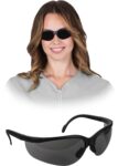 Getönte Schutzbrille IDAHO BLACK