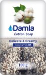 DAMLA DC Festseife mit Feuchtigkeitswirkung, 100 g