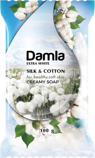 Feste feuchtigkeitsspendende Seife DAMLA JB 100 g COTTON