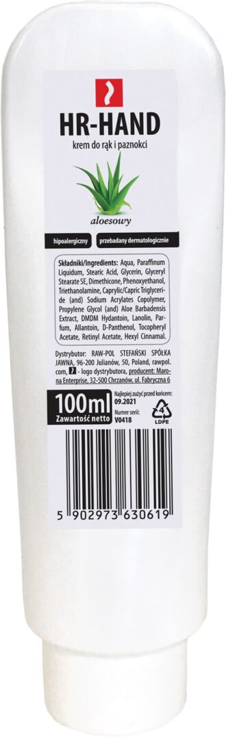 Crema quotidiana per le mani HAND ALO 100 ml