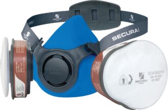 Set semimaschera con filtri ABEK1 P2 R SECURA 3000 ADR