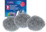YORK Metall-Topflappen, 3er-Set