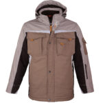 Wärmende Arbeitsjacke NEWAGE, braun