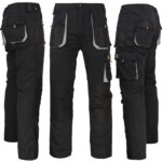 Arbeitshose mit Taillenbund FORCE BLACK GRAU