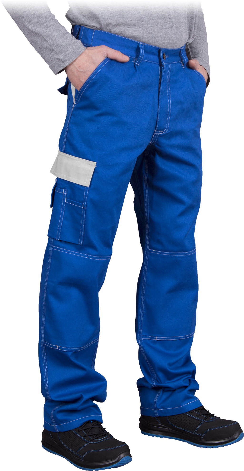 LUXURY Arbeitshose aus grober Baumwolle, bis zur Taille LUXURY Arbeitshose aus grober Baumwolle, bis zur Taille