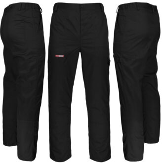 Latzhose bis zur Taille SIMPLE BLACK