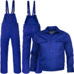 Arbeitsanzug mit Hosenträgern ALFA BLUE