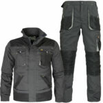 Arbeitsanzug bis zur Taille FORCE GREY