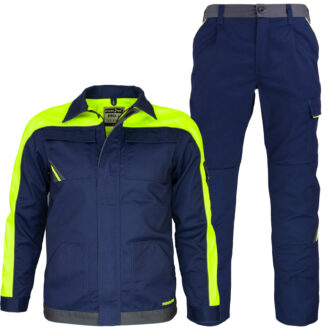 PRO YNAVY-Arbeitsanzug bis zur Taille