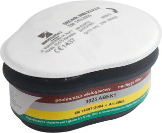 Filtro antigas e antipolvere ABEK1P2 R SECURA