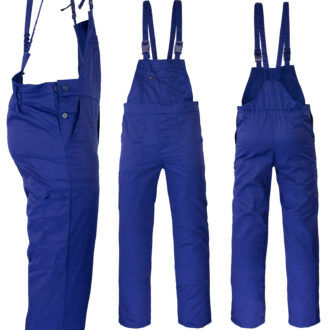 Pantaloni da lavoro ALFA BLUE con bretelle
