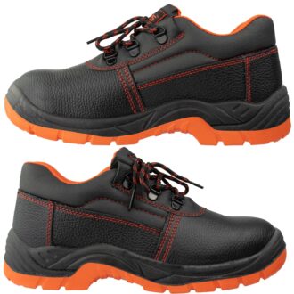 Arbeitsschuhe aus Leder ALFALOW COOL ORANGE SB