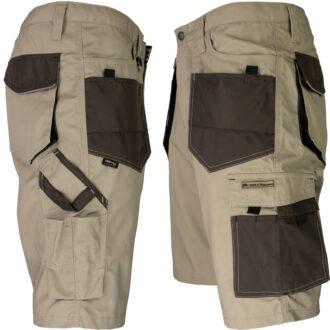 Pantaloncini da lavoro PROFI COOL BROWN 2.0