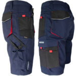 Arbeitsshorts PROFI NAVY RED 2.0