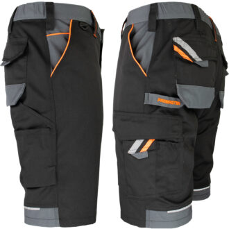 Pantaloncini da lavoro PRO BLACK DUAL