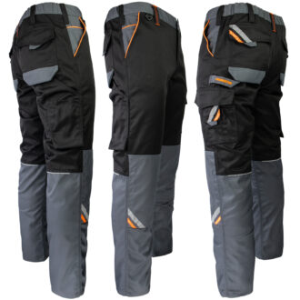 Pantaloni da lavoro a vita alta PRO BLACK DUAL