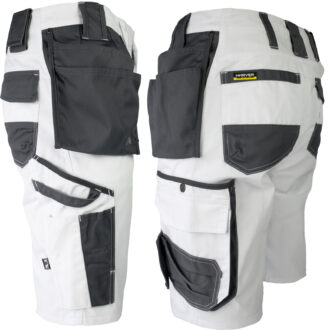 Pantaloncini da lavoro HARVER WHITE 2.0