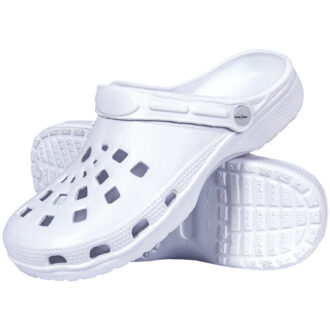 Weiße Crocs DOT WHITE