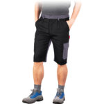 Arbeitsshorts DELUX BLACK