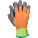 ORANGE DUAL WIN Winterhandschuhe mit Latexbeschichtung