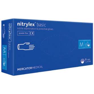 Nitrylex® basic – ungepuderte Nitril-Handschuhe für den medizinischen Gebrauch