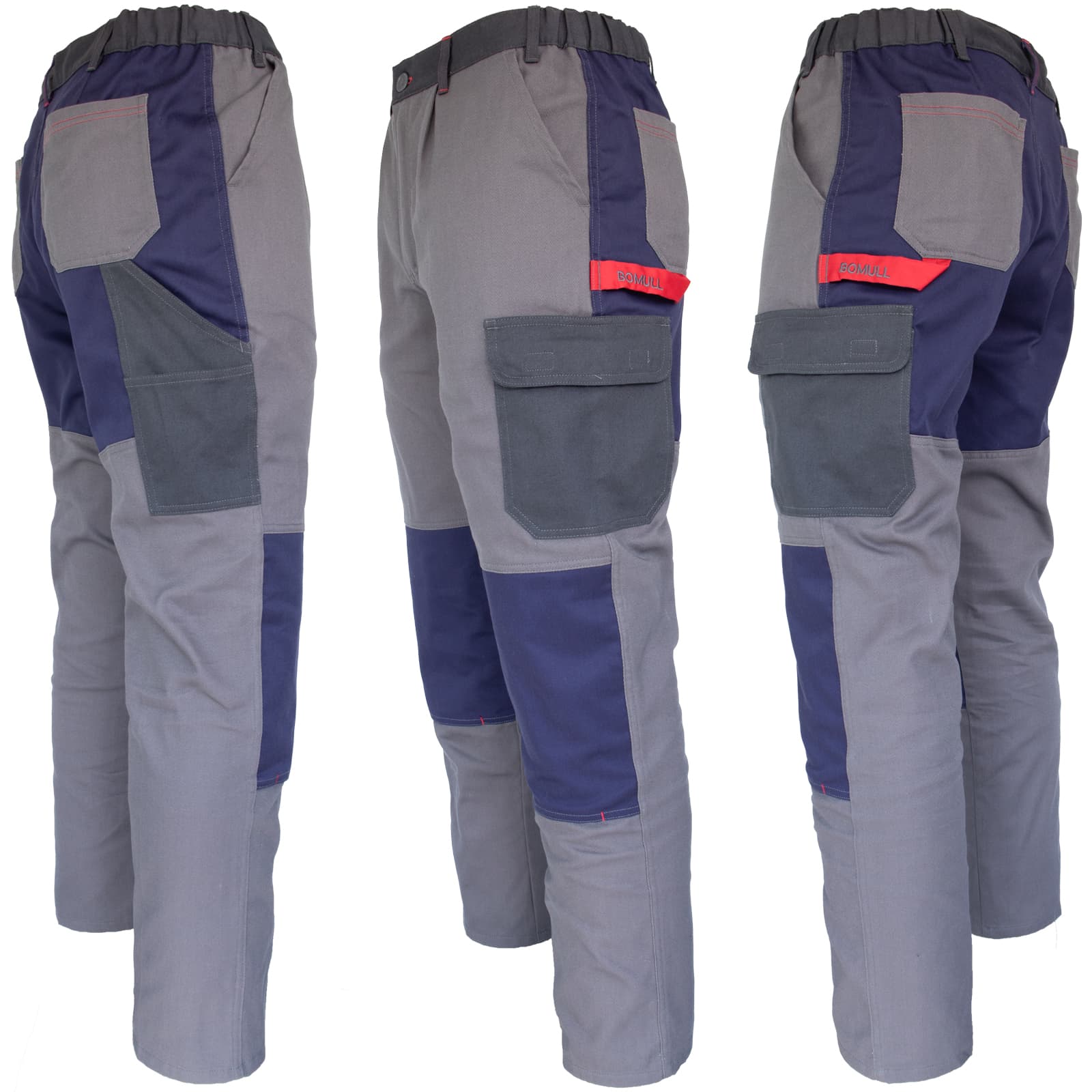 Arbeitshose aus Baumwolle DELUX STRONG GREY Arbeitshose aus Baumwolle DELUX STRONG GREY