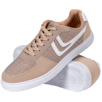 Scarpe da tennis per il tempo libero CASUAL BROWN