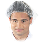 Praktische Einweg-Schutzhaube, 100 Stück, NYLON