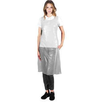 Grembiule monouso da lavoro BAG in LDPE 117x71 cm, 100 pezzi