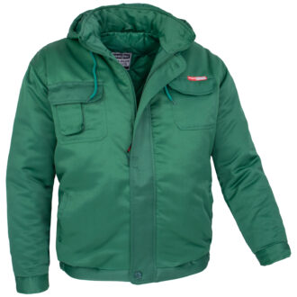 Winter-Arbeitsjacke HARD SHORT GREEN
