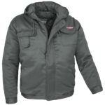 Winter-Arbeitsjacke HARD SHORT GREY