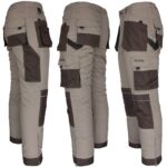Winter-Arbeitshose bis zur Taille PROFI COOL BROWN