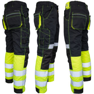 Pantaloni da lavoro riflettenti THORVIS YELLOW